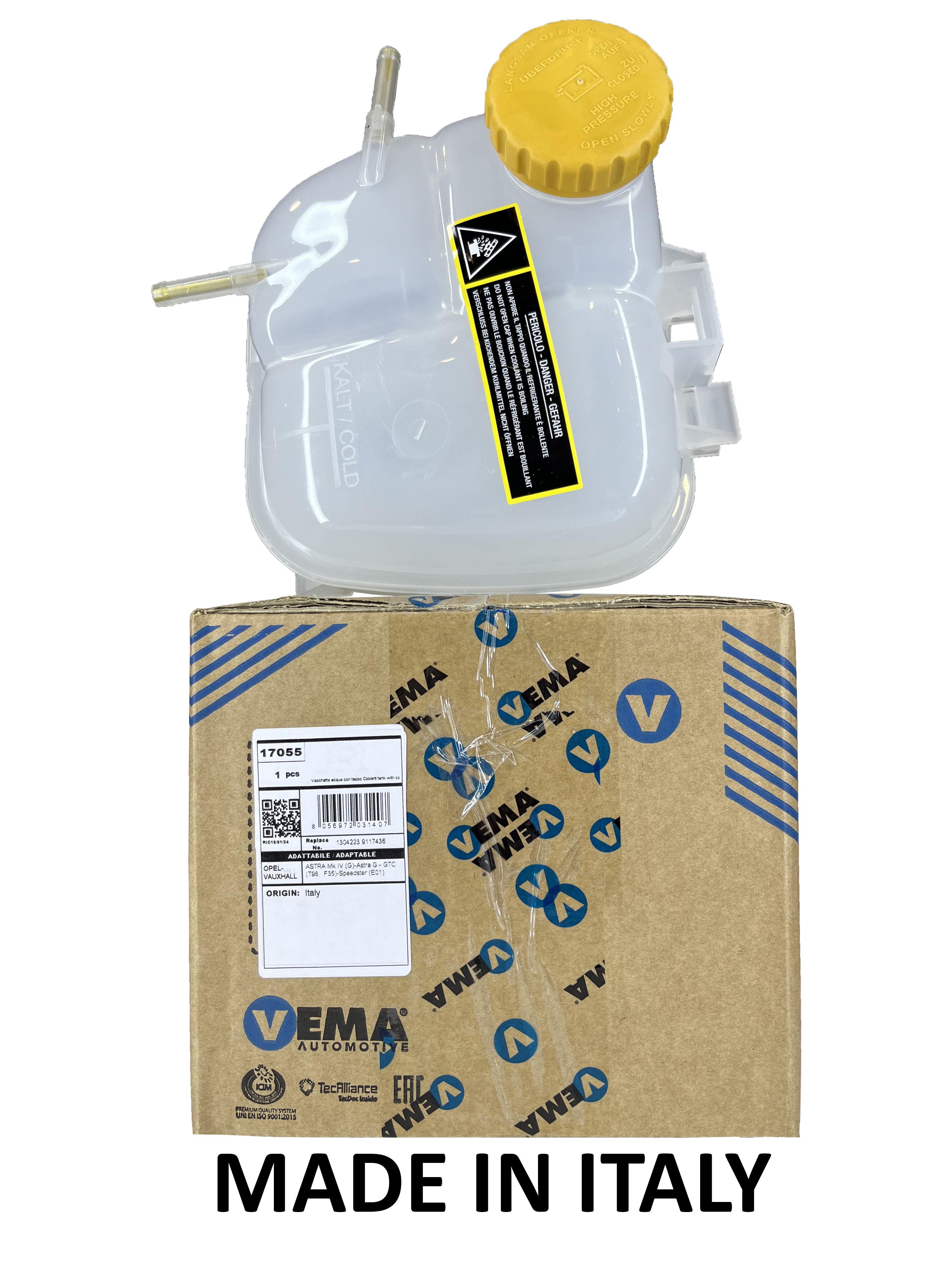 OPEL ASTRA-G VEMA MARKA YEDEK SU DEPOSU VEMA ( 1304223 )