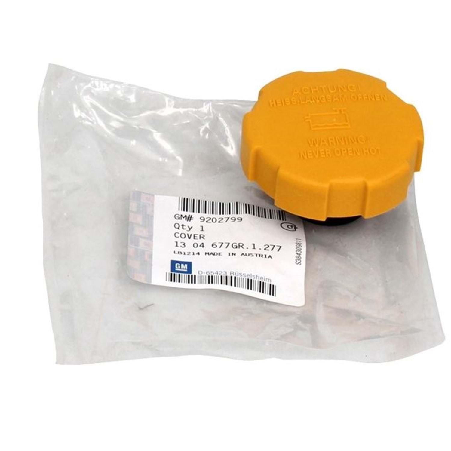 OPEL VECTRA-C PSA ( GM ) MARKA YEDEK SU DEPO KAPAĞI ORİJİNAL ( 9202799 )