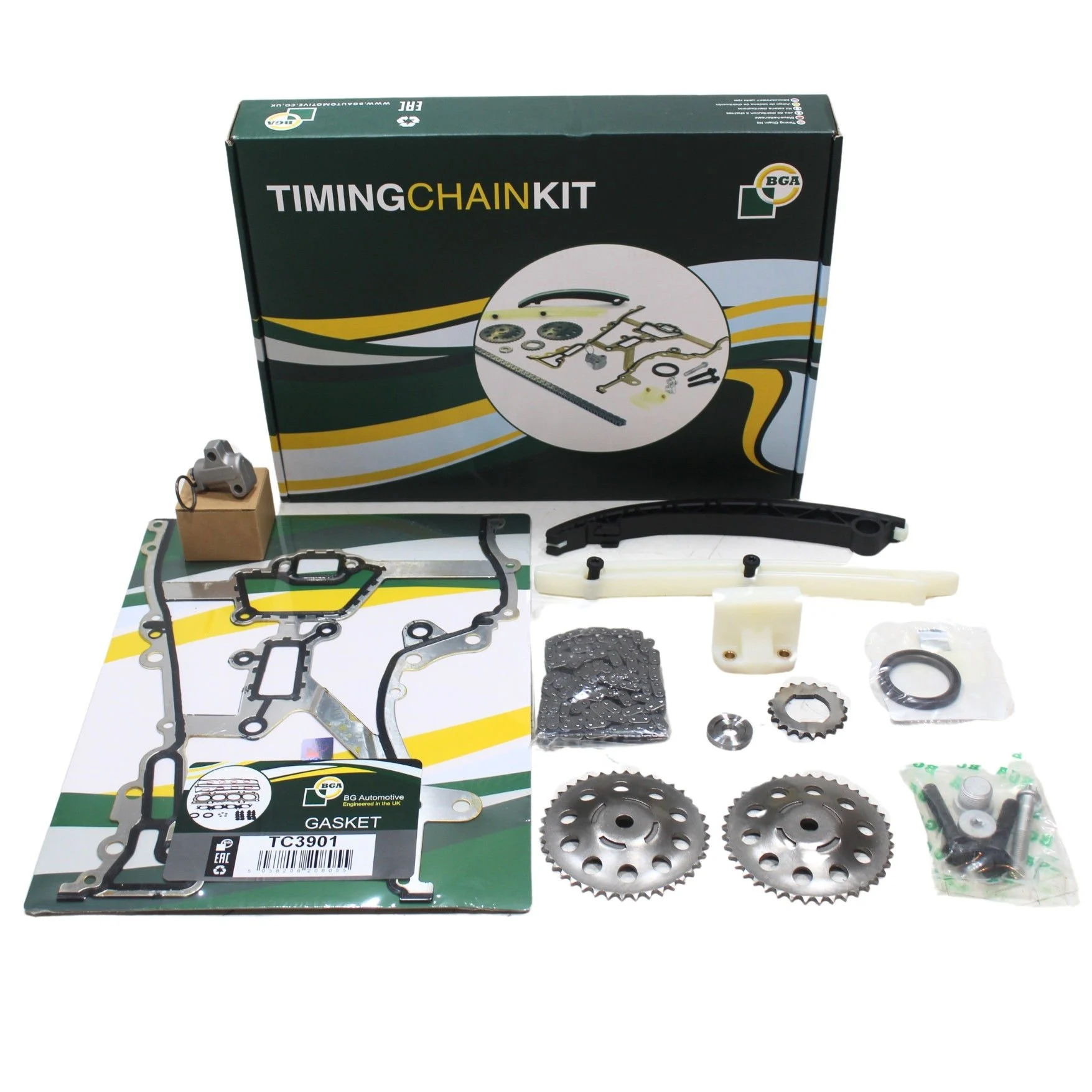 OPEL CORSA-C 1.0 - 1.2 - 1.4 TWİNPORT ( Z10XEP - Z12XEP - Z14XEP ) BGA MARKA TRİGER ZİNCİR SETİ ( TC0235FK )