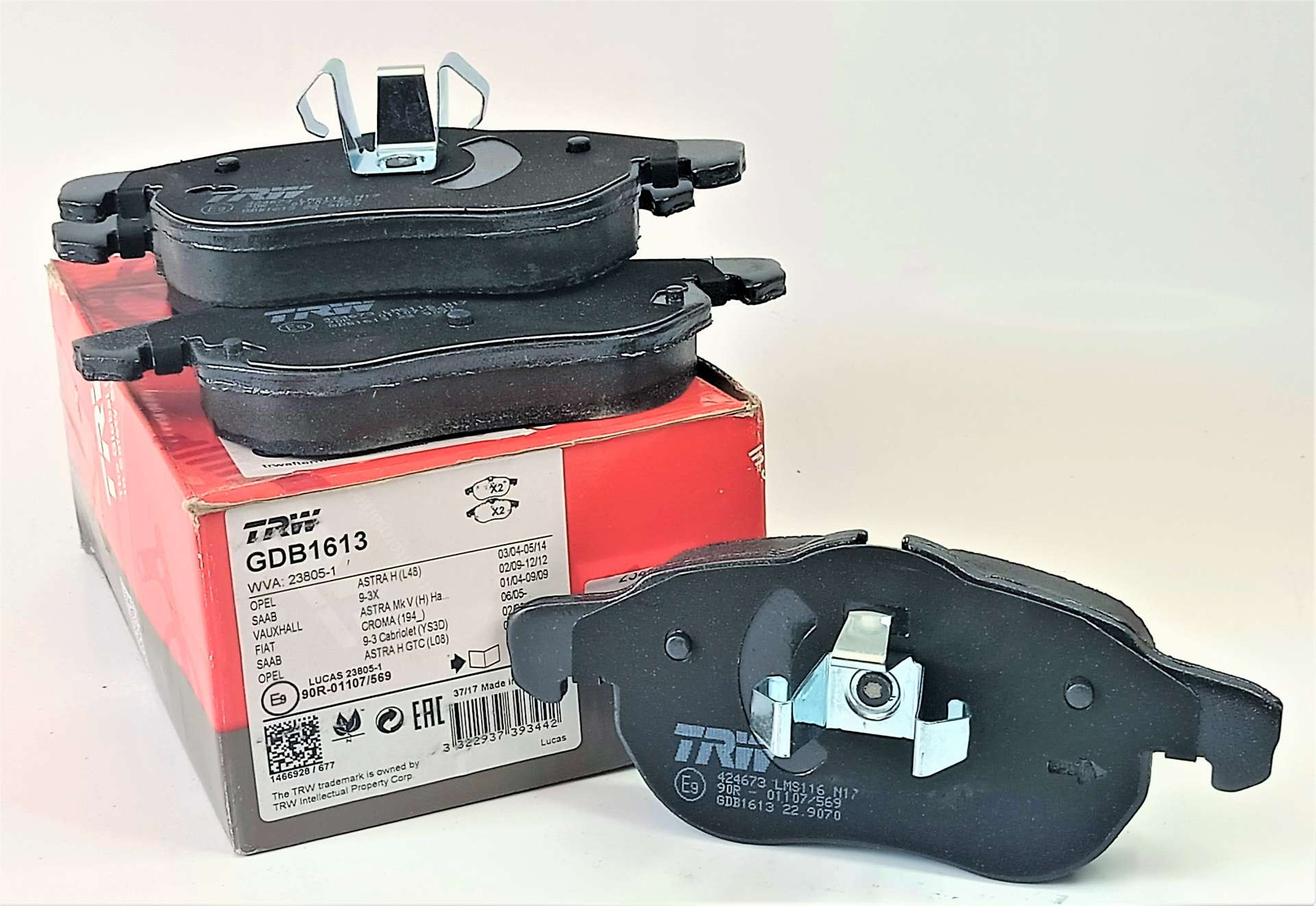 OPEL VECTRA-C TRW MARKA ÖN FREN BALATASI ( GDB1613 )