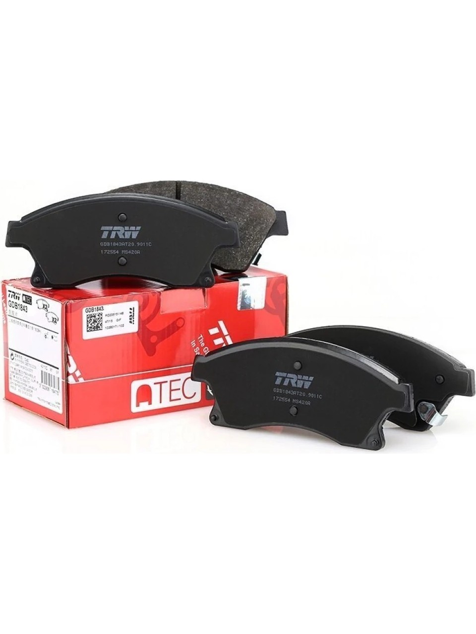 CHEVROLET AVEO T300 1.3 TRW MARKA ÖN BALATASI ( GDB1843 )