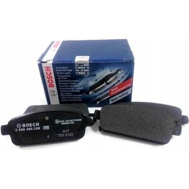 CHEVROLET CRUZE BOSCH MARKA ARKA FREN BALATASI ( 0986495259 )